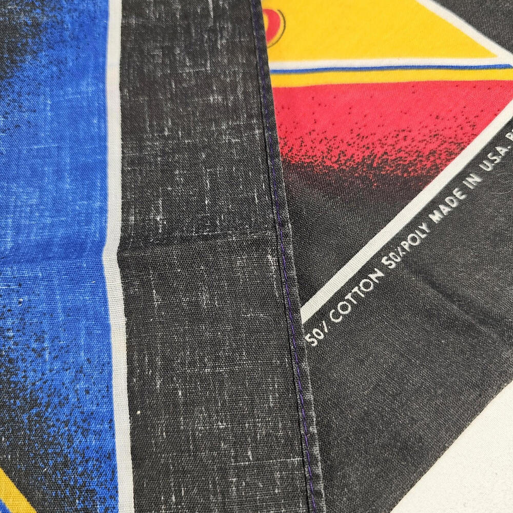 Vintage HARLEY DAVIDSON BANDANA "America Legend" MADE IN U.S.A. Black. - Picture 5 of 8